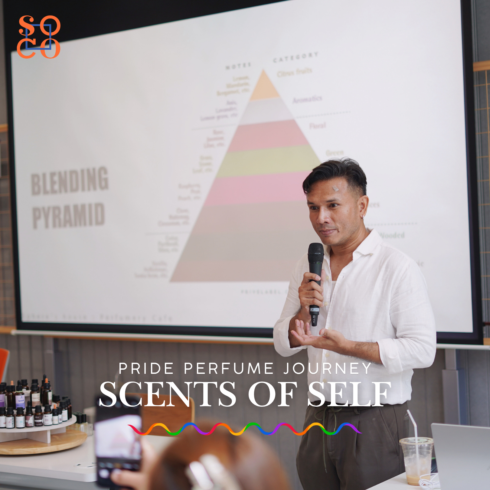 "Scents of Self การเดินทางแห่งกลิ่นหอมและตัวตนที่ SOCO WORK Summer Lasalle"